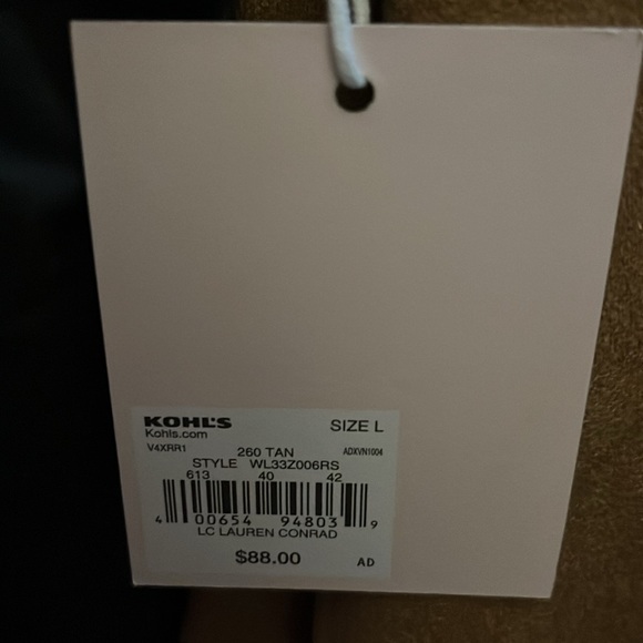 Lauren Conrad coat - new with Tag -size L - Picture 5 of 5